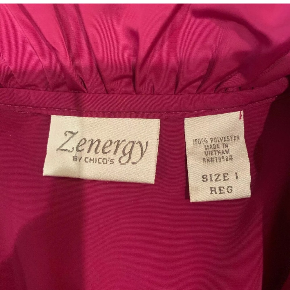 CHICOS Zenergy Button Up Lightweight Jacket - Picture 5 of 5